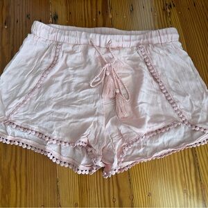 NWT H&M Pink Bohemian Style Shorts